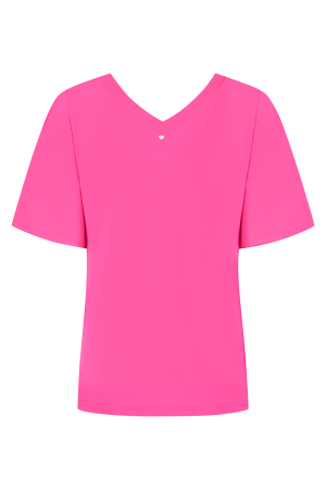 Helena Hart Helena Hart shirts en tops T-shirt Korte mouw fuchsia