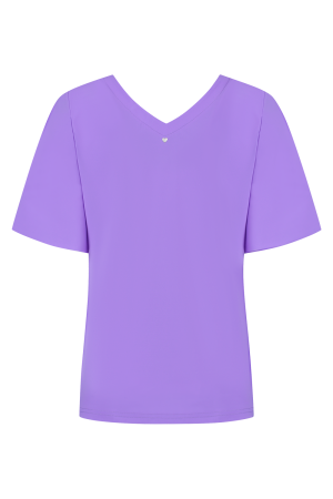 Helena Hart Helena Hart shirts en tops T-shirt Korte mouw violet