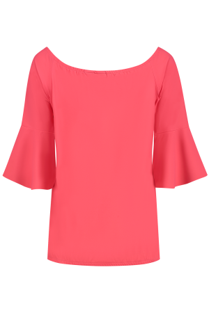 Helena Hart Helena Hart shirts en tops T-shirt Korte mouw koraal