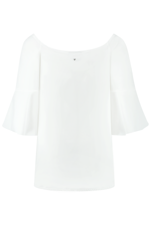 Helena Hart Helena Hart shirts en tops T-shirt Korte mouw wit