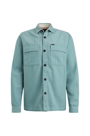 PME Legend PME Legend overhemden Overhemd 5152 - smoke blue