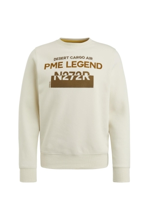 PME Legend PME Legend sweaters Sweater 7013 - bone white
