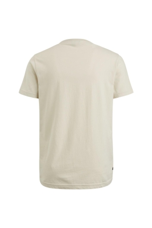PME Legend PME Legend shirts en tops Print T-shirts 7013 - bone white