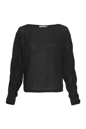 MSCH Copenhagen MSCH Copenhagen shirts en tops T-shirt Lange mouw black black