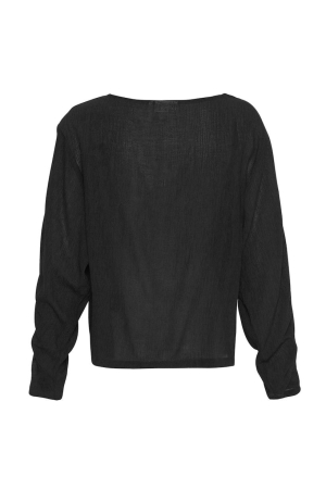 MSCH Copenhagen MSCH Copenhagen shirts en tops T-shirt Lange mouw black black