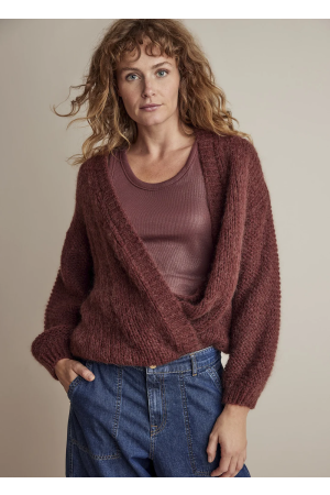 SUMMUM SUMMUM vesten Vest 529 cherry