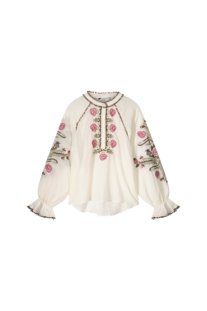 SUMMUM SUMMUM shirts en tops T-shirt Lange mouw 122 ivory