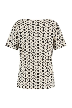 Studio Anneloes Studio Anneloes shirts en tops T-shirt Korte mouw 1390 sand/black