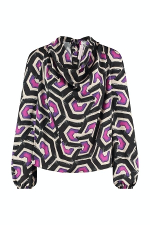 Studio Anneloes Studio Anneloes shirts en tops T-shirt Lange mouw 9051 black/plum 9051 black/plum Studio Anneloes Studio Anneloes shirts en tops T-shirt Lange mouw 9051 black/plum 9051 black/plum