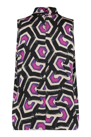 Studio Anneloes Studio Anneloes shirts en tops Tops en Singlets 9051 black/plum