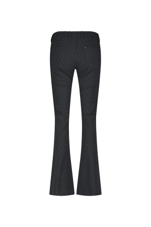 ZIP73 ZIP73 broeken Flared 310 donkergroen