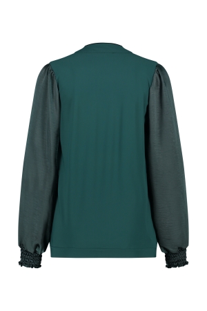 ZIP73 ZIP73 shirts en tops T-shirt Lange mouw 300 groen