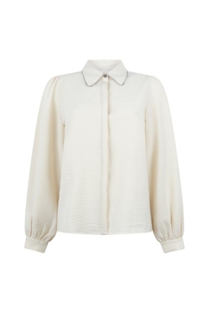 Aaiko Aaiko blouses Blouse 125202 cream 1