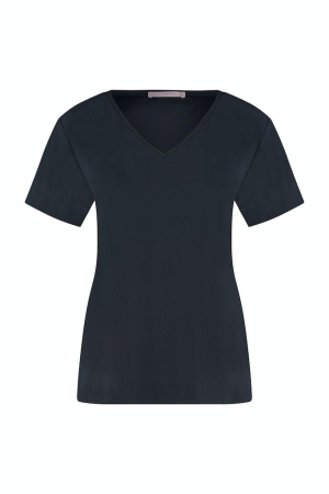 Studio Anneloes Studio Anneloes shirts en tops T-shirt Korte mouw 6900 dark blue