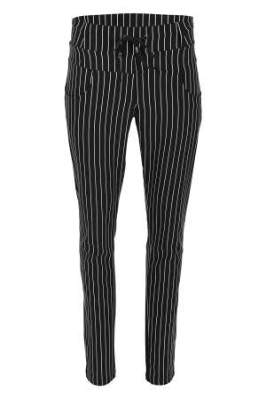 Zizo Zizo broeken Broek black stripe