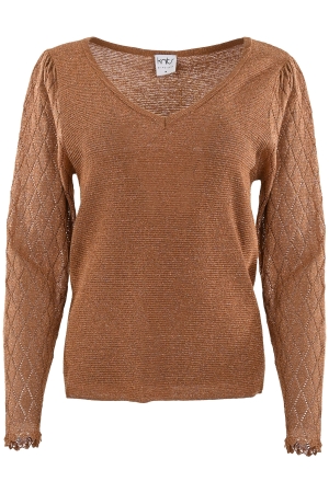 Maicazz Maicazz truien Trui bronze