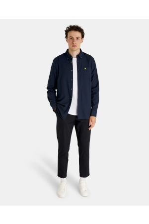 Lyle & Scott Lyle & Scott overhemden Overhemd z271 dark navy