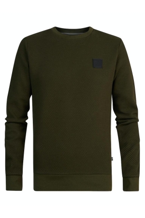 Petrol Petrol sweaters Sweater 6092 hunter green