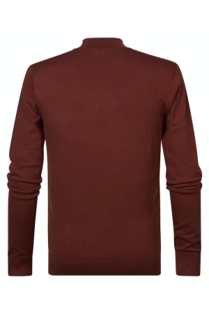 Petrol Petrol truien Trui 3161 brick