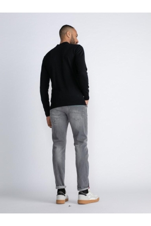 Petrol Petrol truien Trui 9091 dark black