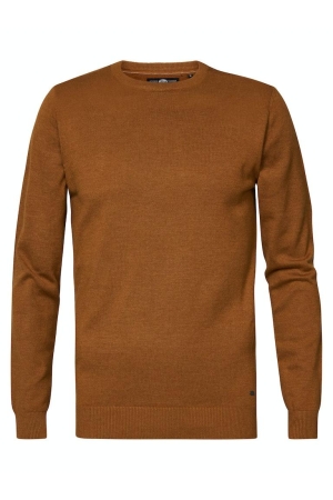 Petrol Petrol truien Trui 2118 almond