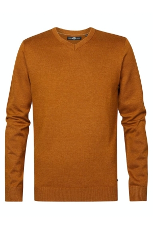 Petrol Petrol truien Trui 2118 almond