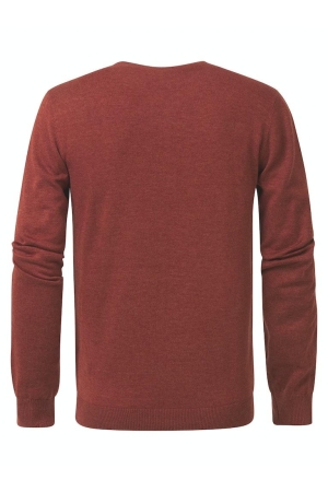 Petrol Petrol truien Trui 3161 brick