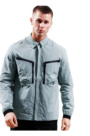 Marshall Artist Marshall Artist overhemden Overshirt oxide green 069