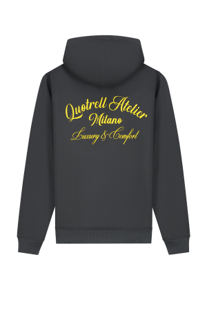 Quotrell Quotrell sweaters Hoodies 8902 anthracite / yellow
