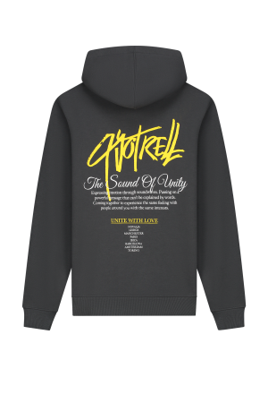 Quotrell Quotrell sweaters Hoodies 8902 anthracite / yellow
