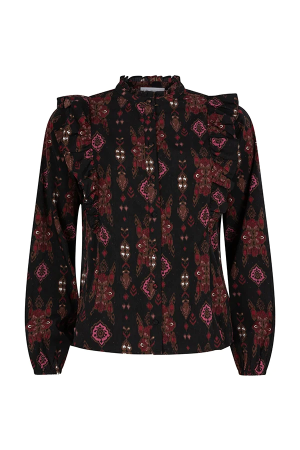 Lofty Manner Lofty Manner blouses Blouse 768 big ikat print