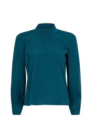 Lofty Manner Lofty Manner blouses Blouse 411 petrol blue