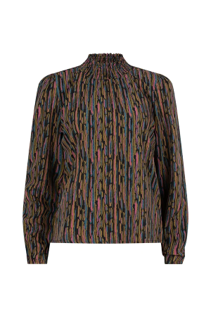 Lofty Manner Lofty Manner blouses Blouse 766 abstract landscape p