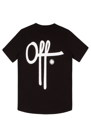 Off the Pitch Off the Pitch shirts en tops Print T-shirts 91 - black/white
