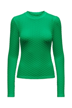 Only Only shirts en tops T-shirt Lange mouw green bee Green Bee Only Only shirts en tops T-shirt Lange mouw green bee Green Bee