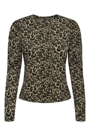 Only Only shirts en tops T-shirt Lange mouw black classic leo Black Classic leo Only Only shirts en tops T-shirt Lange mouw black classic leo Black Classic leo