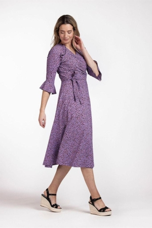 Studio Anneloes Studio Anneloes jurken Jurk 5790 cool lilac/black