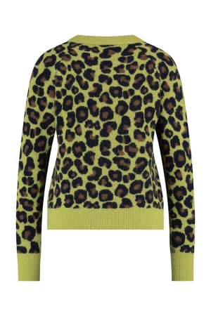 Studio Anneloes Studio Anneloes truien Trui 2984 lime/camel