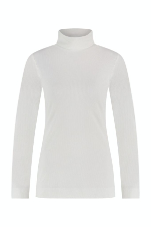 Studio Anneloes Studio Anneloes shirts en tops T-shirt Lange mouw 1100 off white