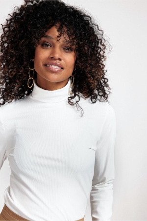 Studio Anneloes Studio Anneloes shirts en tops T-shirt Lange mouw 1100 off white