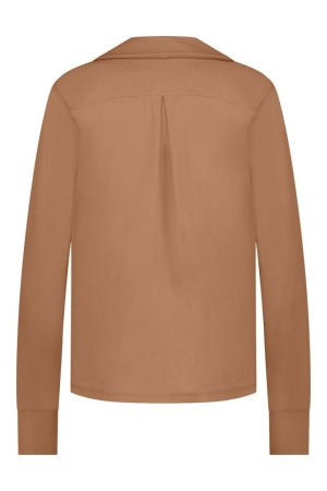 Studio Anneloes Studio Anneloes blouses Blouse 8400 camel