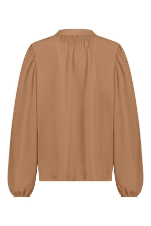 Studio Anneloes Studio Anneloes blouses Blouse 8400 camel