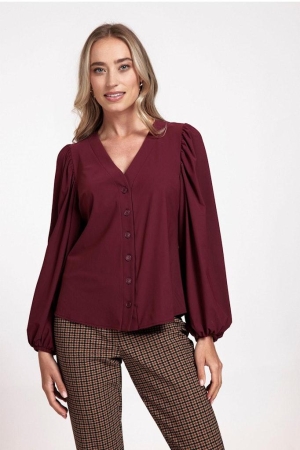 Studio Anneloes Studio Anneloes blouses Blouse 3600 bordo