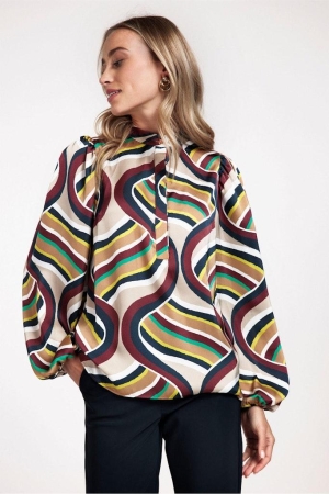 Studio Anneloes Studio Anneloes blouses Blouse 9997 multi color 9997 multi color