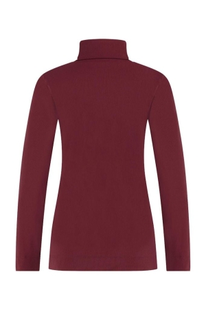 Studio Anneloes Studio Anneloes shirts en tops T-shirt Lange mouw 3600 bordo