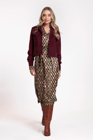 Studio Anneloes Studio Anneloes jassen Jackets 3600 bordo