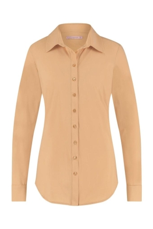 Studio Anneloes Studio Anneloes blouses Blouse 1200 dark sahara