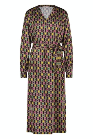 Studio Anneloes Studio Anneloes jurken Lange Jurken 8429 camel/lime