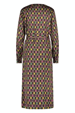 Studio Anneloes Studio Anneloes jurken Lange Jurken 8429 camel/lime