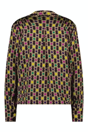 Studio Anneloes Studio Anneloes blouses Blouse 8429 camel/lime